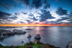 Garrapate Beach, Sunset - 02